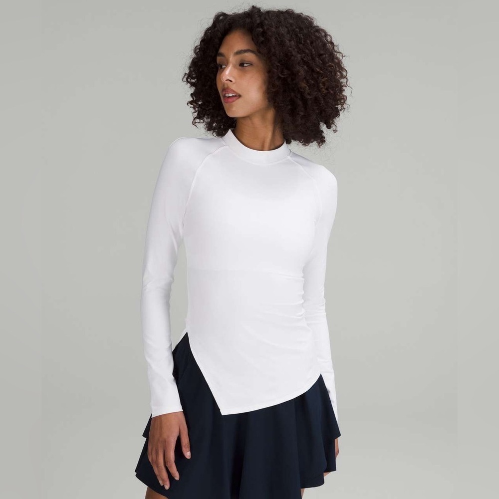 lululemon athletica White Long Sleeve Top